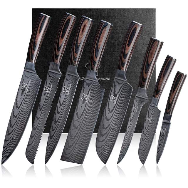 Asiatisches Messerset Deluxe