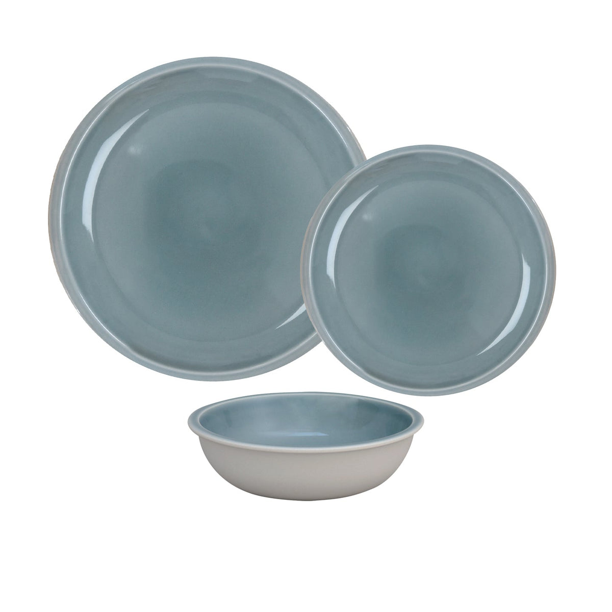 Jars Cantine 12 Piece Dinner Set / Gris Oxyde
