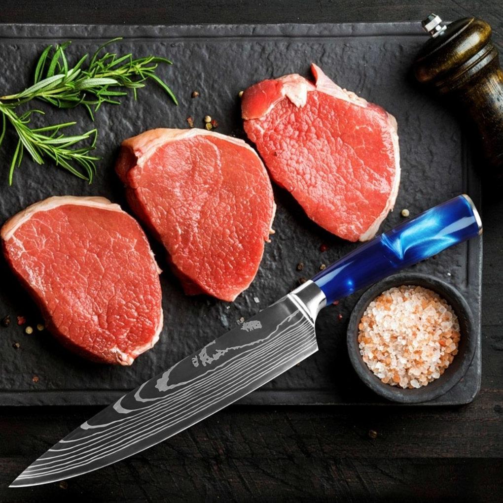 Spezial Messerset blau