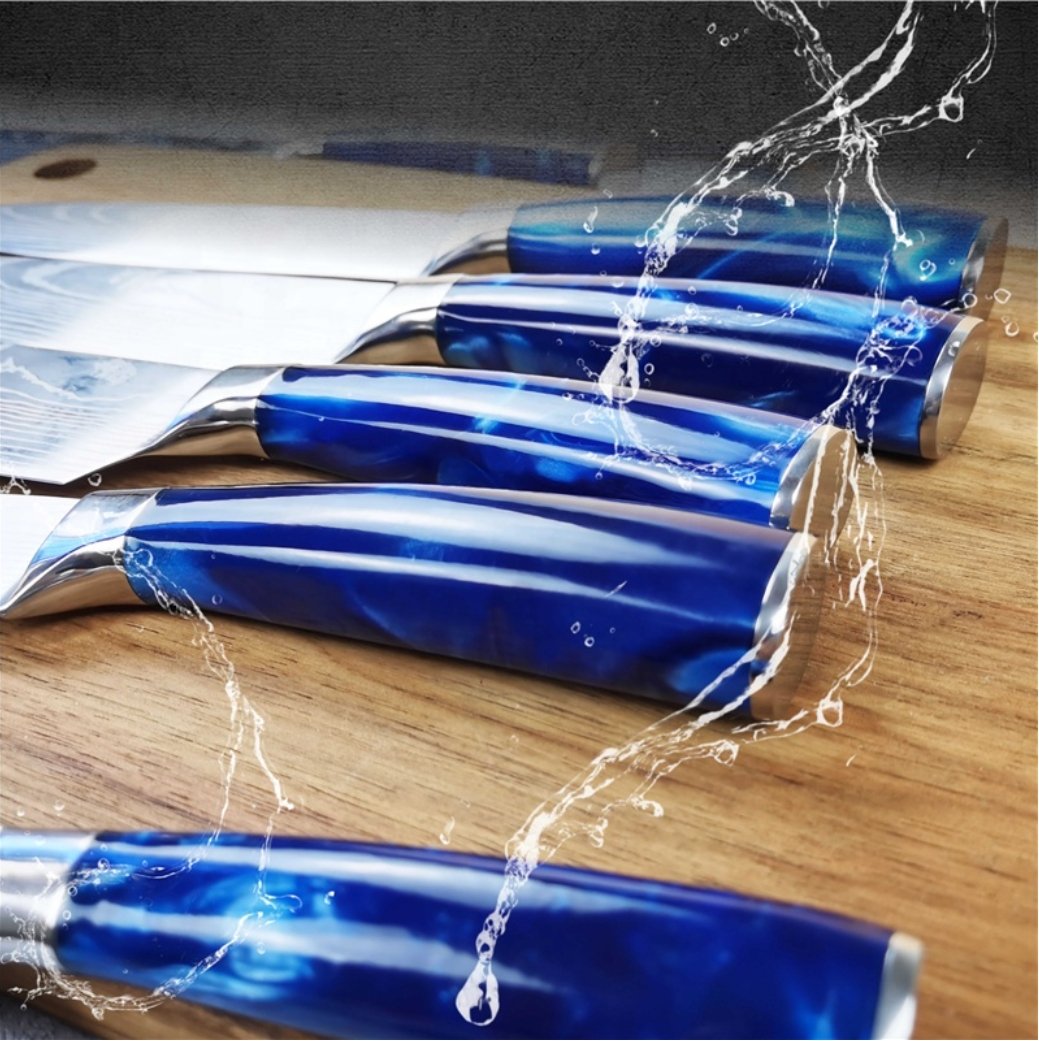 Spezial Messerset blau