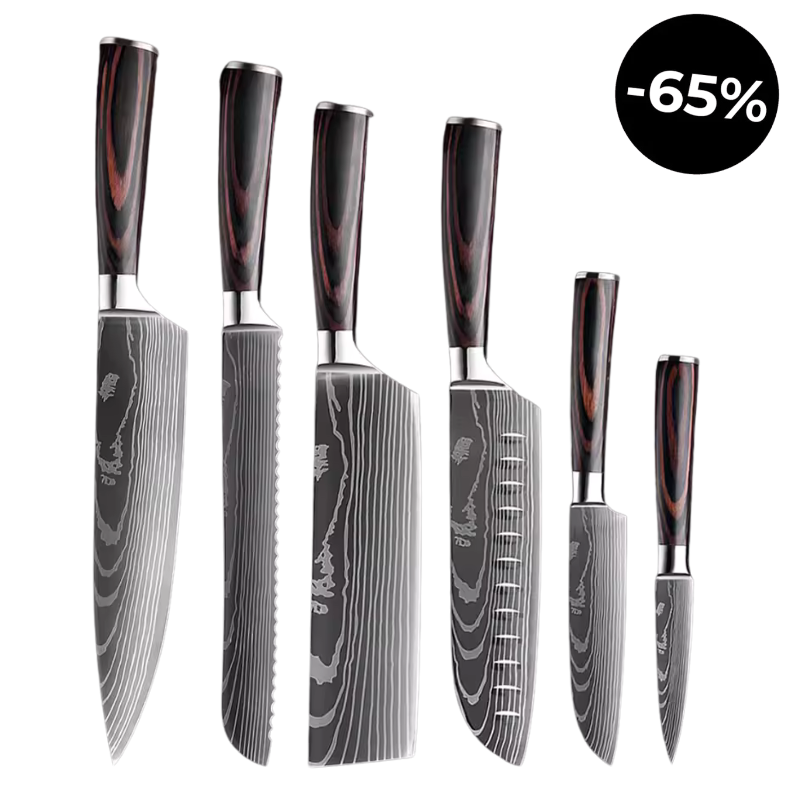 Bestes Messerset - Hochwertige Messer Set Für Köche - Gutes Küchenmesser Set - Shiburu Messer Für Haushalt