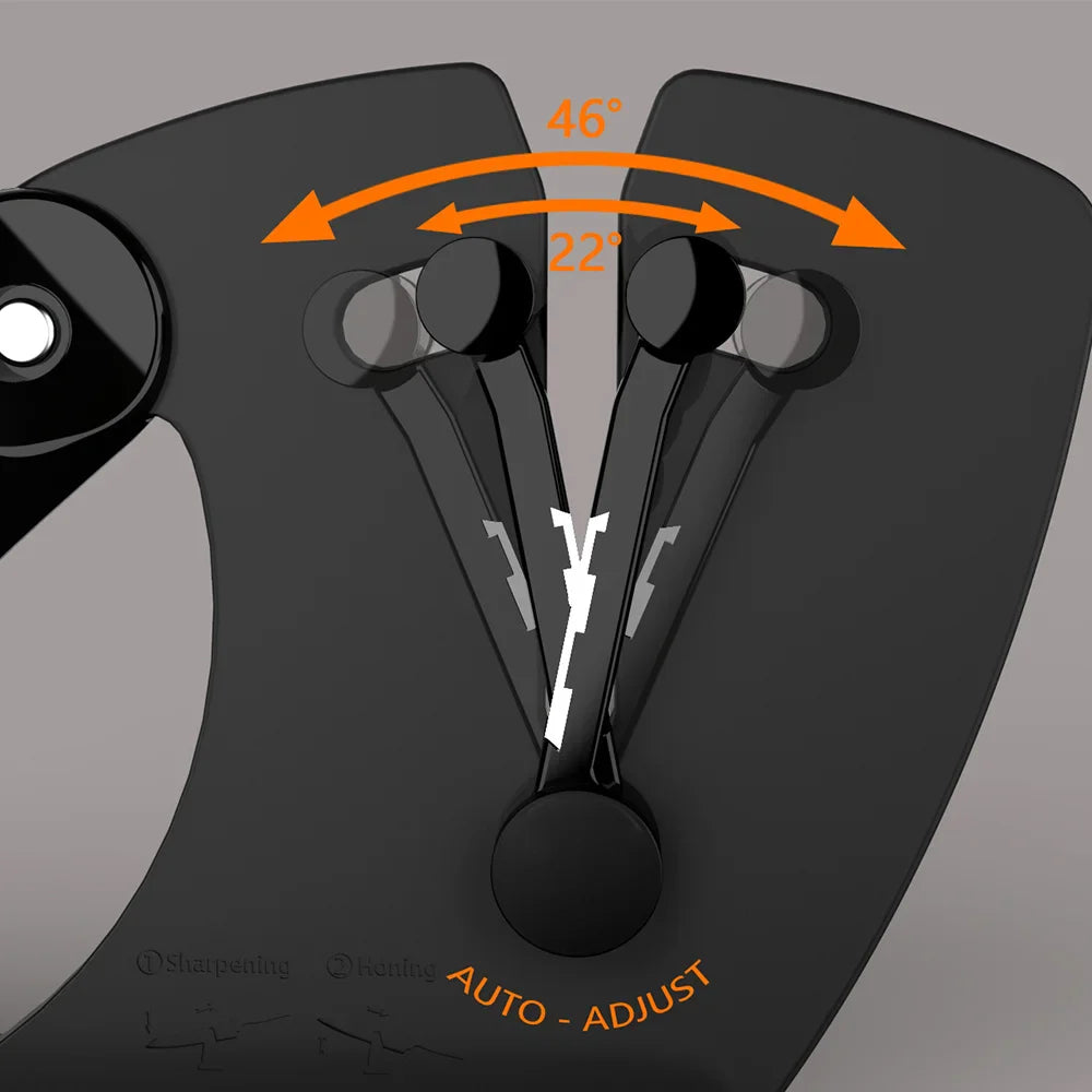 Sukomesser Professioneller Messerschärfer für die Küche – Rasiermesserscharfe Ergebnisse in Sekunden