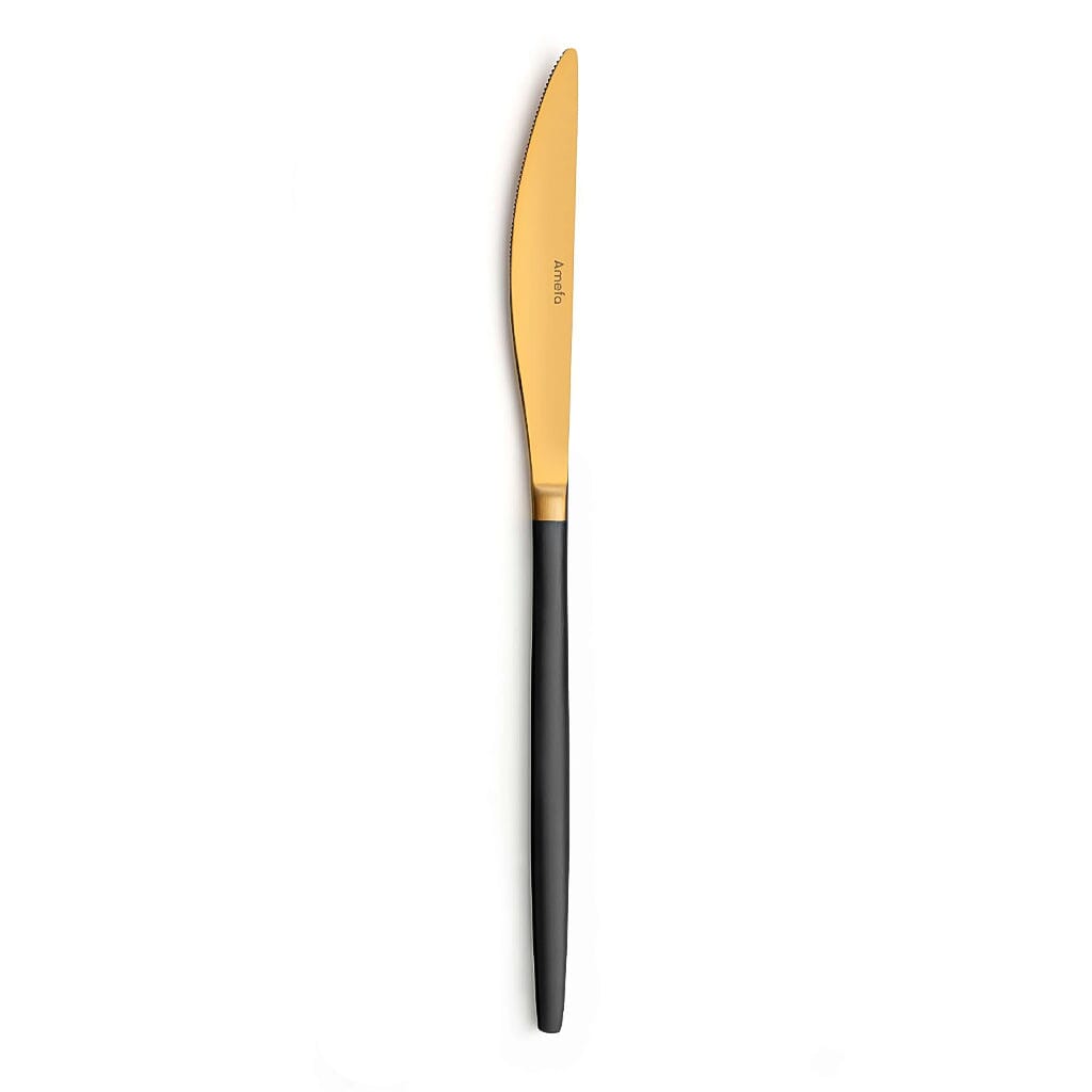 Amefa - Soprano 16-pcs Cutlery Set black/gold in Trend box Bestekset Amefa 