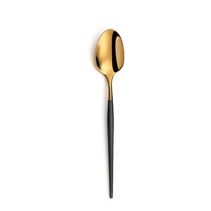 Amefa - Soprano 16-pcs Cutlery Set black/gold in Trend box Bestekset Amefa 