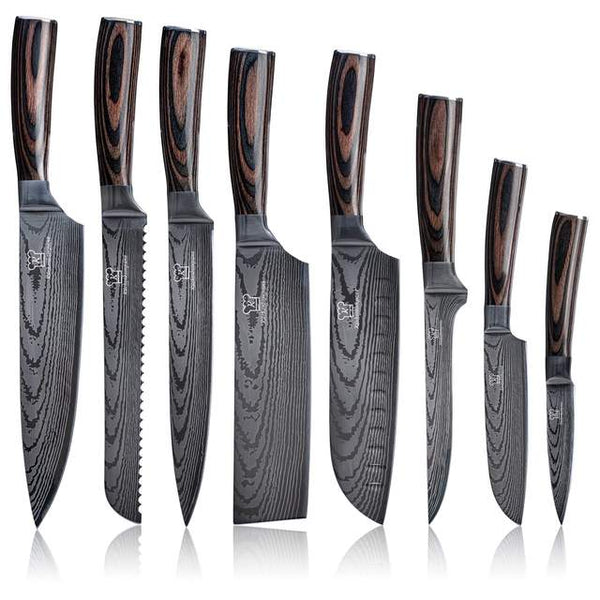 Asiatisches Messerset Deluxe