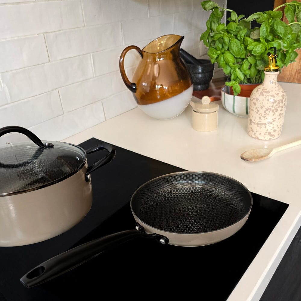 Cook & Pan - Honey Taupe of Mind Koekenpannenset 2-delig Pannenset Cook & Pan 