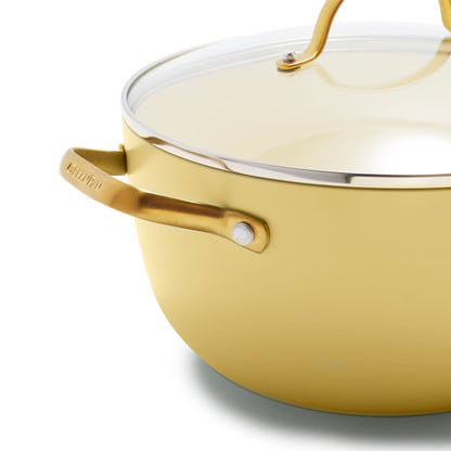 GreenPan - Padova Sunshine Yellow 10-delige Pannenset Pannenset GreenPan 