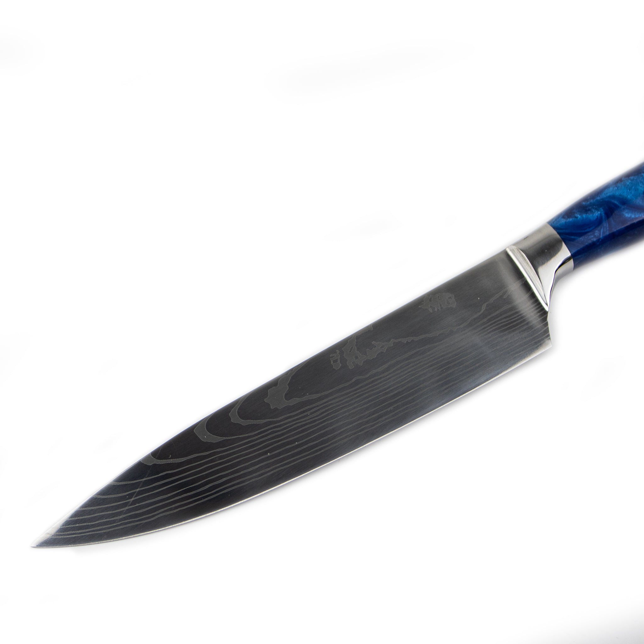Sukomesser - Japanischer Damastdruck - Kochmesser 20 cm