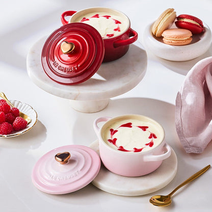 Le Creuset - Mini Braadpan - Valentijn - Shell Pink Le Creuset 