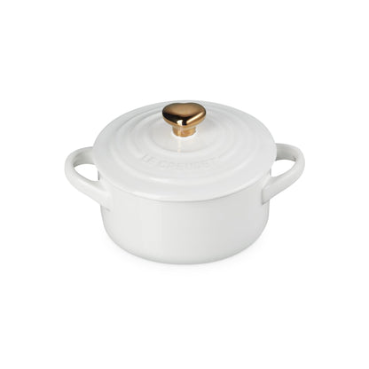 Le Creuset - Mini Braadpan - Valentijn - Wit Le Creuset 