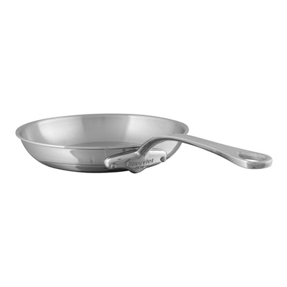 Mauviel's copper M'Cook Frying Pan, designed for professional cooks seeking exceptional heat distribution and control