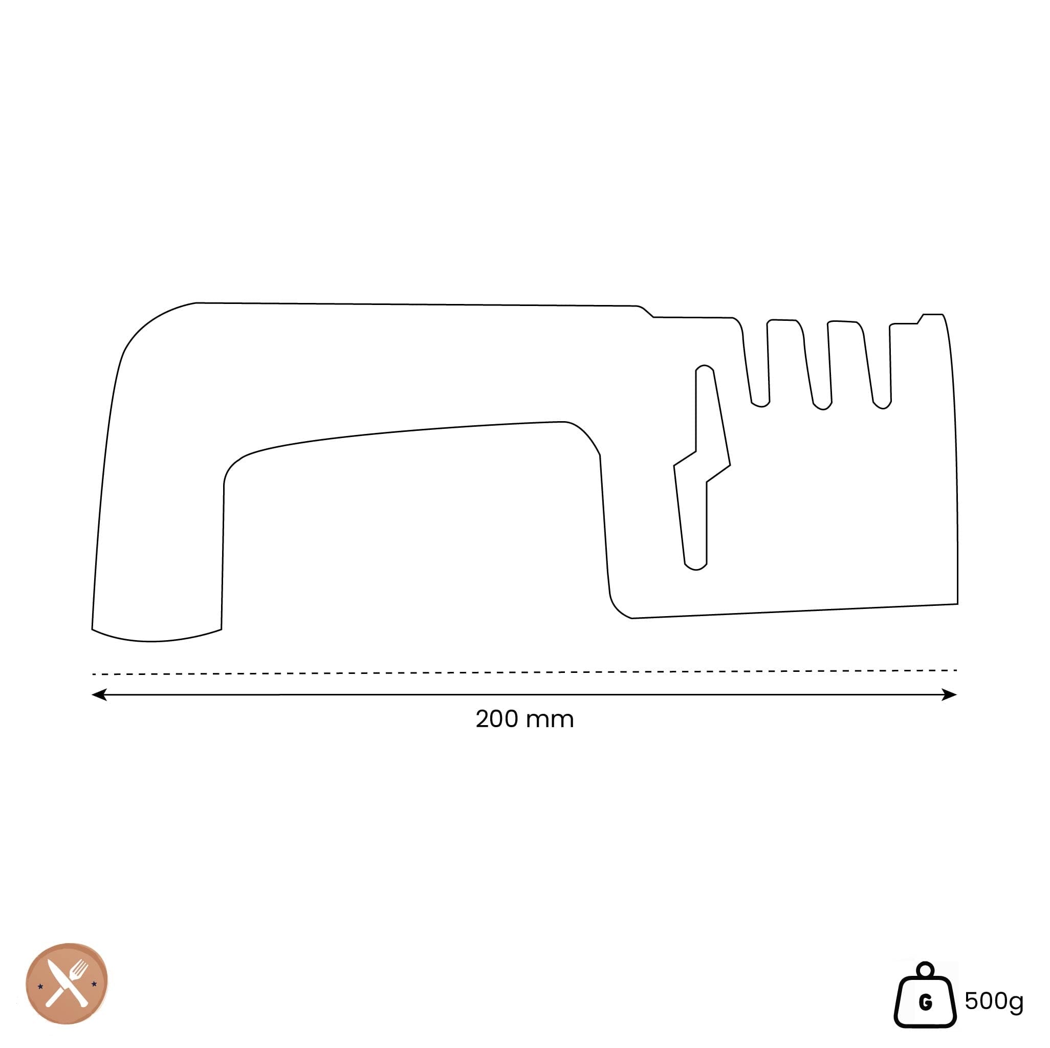 Sukomesser - 4-in-1-Messerschärfer