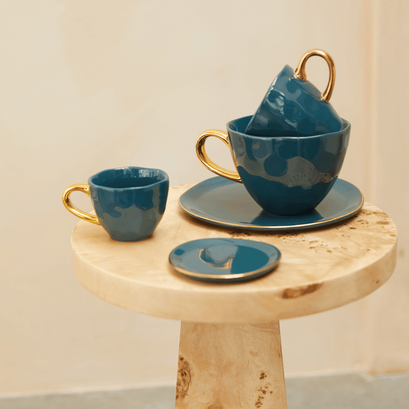 Urban Nature Culture - Good Morning - Cappuccino Mok - Blue Green Urban Nature Culture 